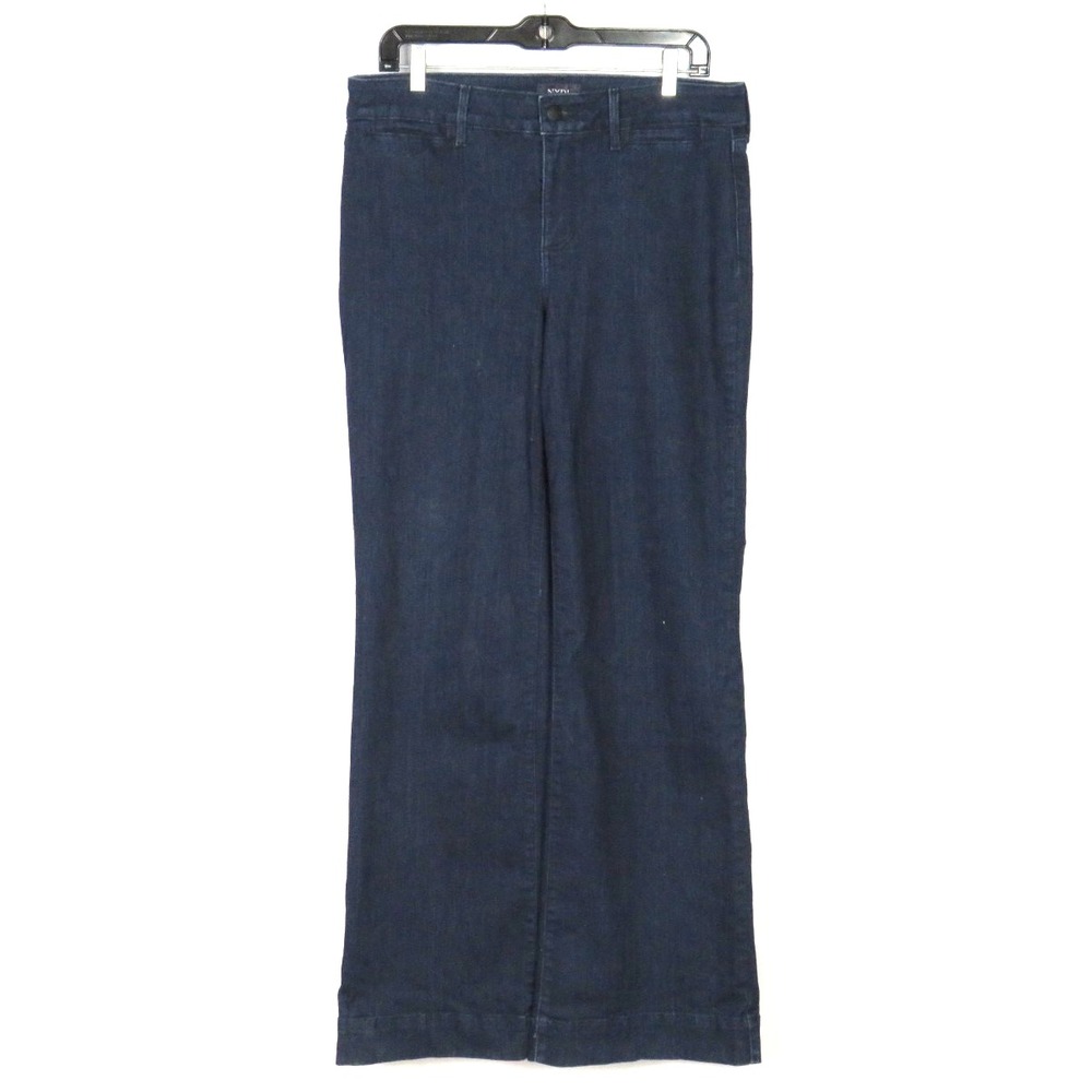 NYDJ Dark Wash Stretch LIFT & TUCK Mid-Rise Boot Cut‎ Jeans Women's 10